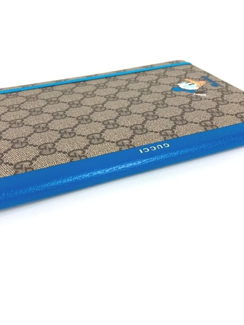 Gucci Notebook Donald Duck GG Supreme Canvas Blue